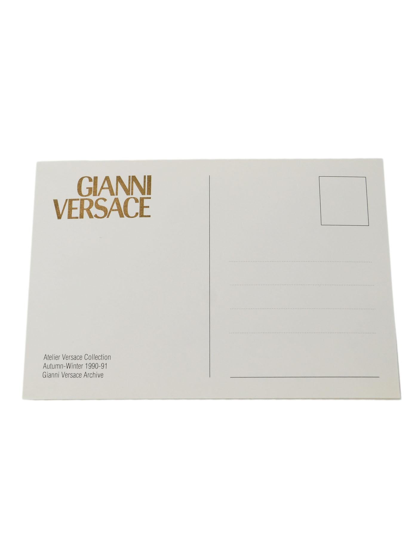 Women's or Men's Gianni Versace Roc N' Rule Vintage Postcards, Set of 20