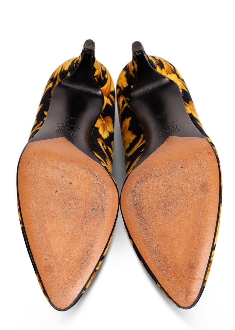 versace barocco heels