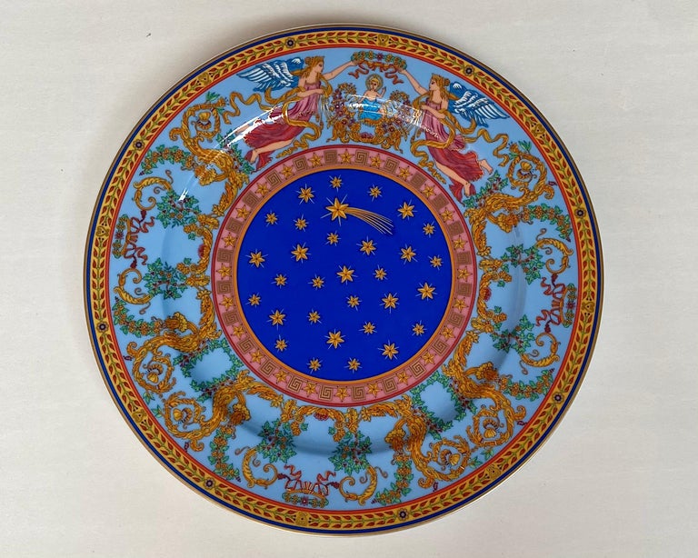 Gianni Versace Rosenthal Christmas Plate 1997 “Navité” at 1stDibs