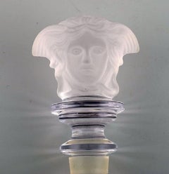 Gianni Versace, Rosenthal, Wine Stopper in Art Glass and Porcelain Napkin Ring