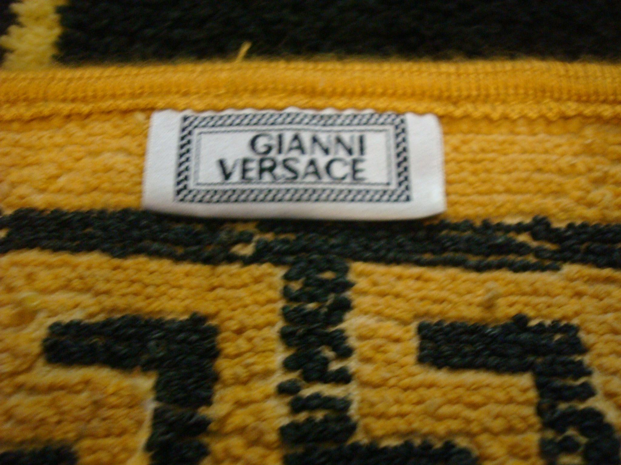 Gianni Versace Rug / Carpet / Mat - Medusa Original. Italy 1980´s 1