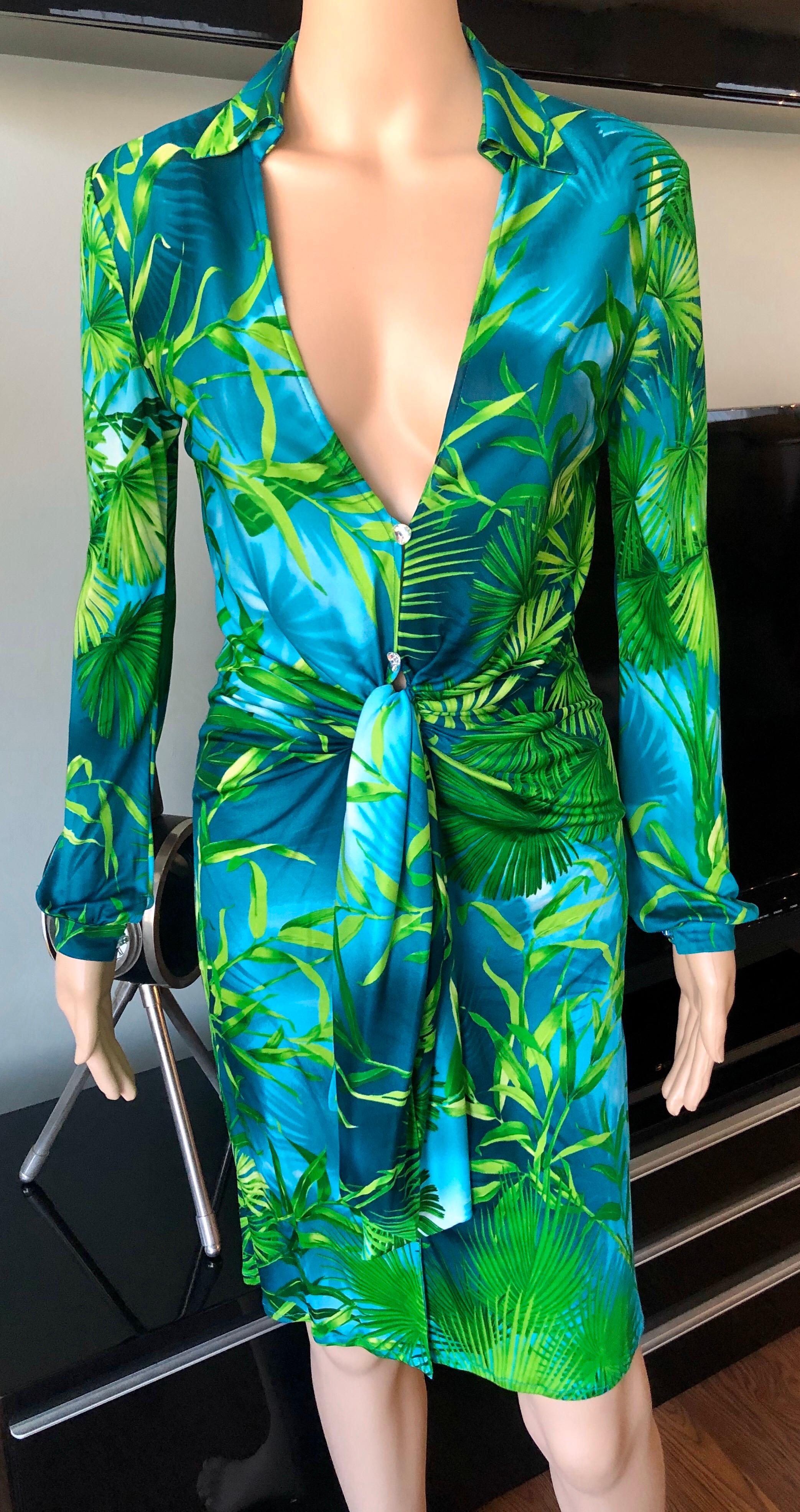 versace tropical print