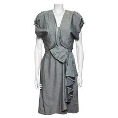 Gianni Versace S/S 1982 Chain Strap Dress with Matching Bolero