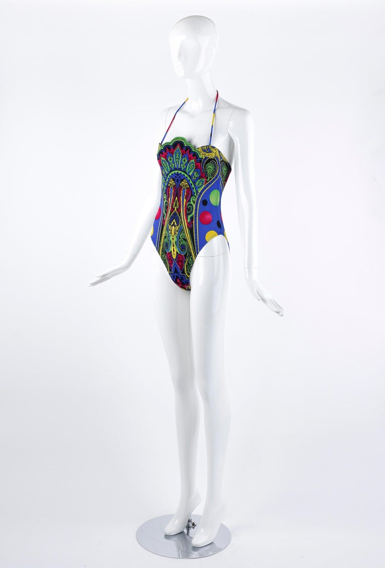 下着・アンダーウェア GIANNI VERSACE Glitter Flower Body Suit 下着・アンダーウェア GIANNI VERSACE Glitter Flower Body Suit