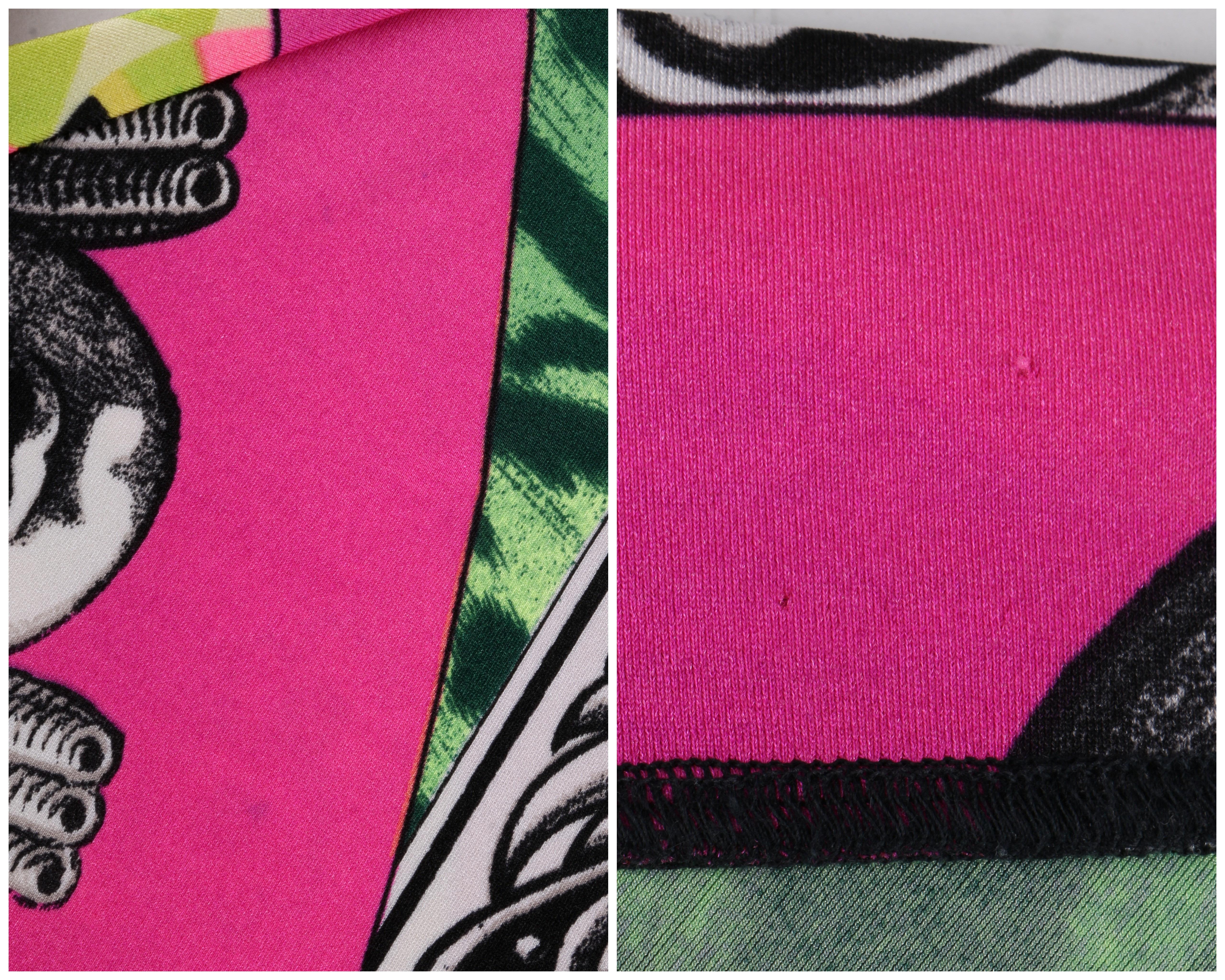 GIANNI VERSACE F/S 1991 Warhol Balletto Teatro Bedruckte Leggings im Angebot 2