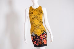 Gianni Versace Vintage S/S 1992 Baroque Fitted Dress 