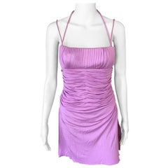 Gianni Versace S/S 2000 Vintage Bustier Mini Dress
