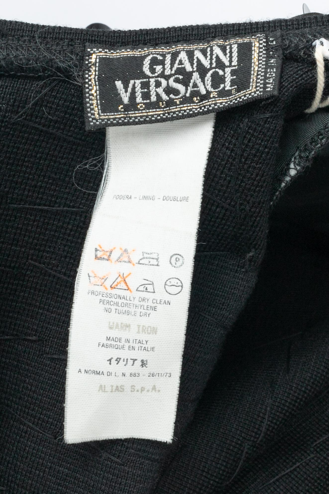 Gianni Versace abito con paillettes Couture in vendita 6