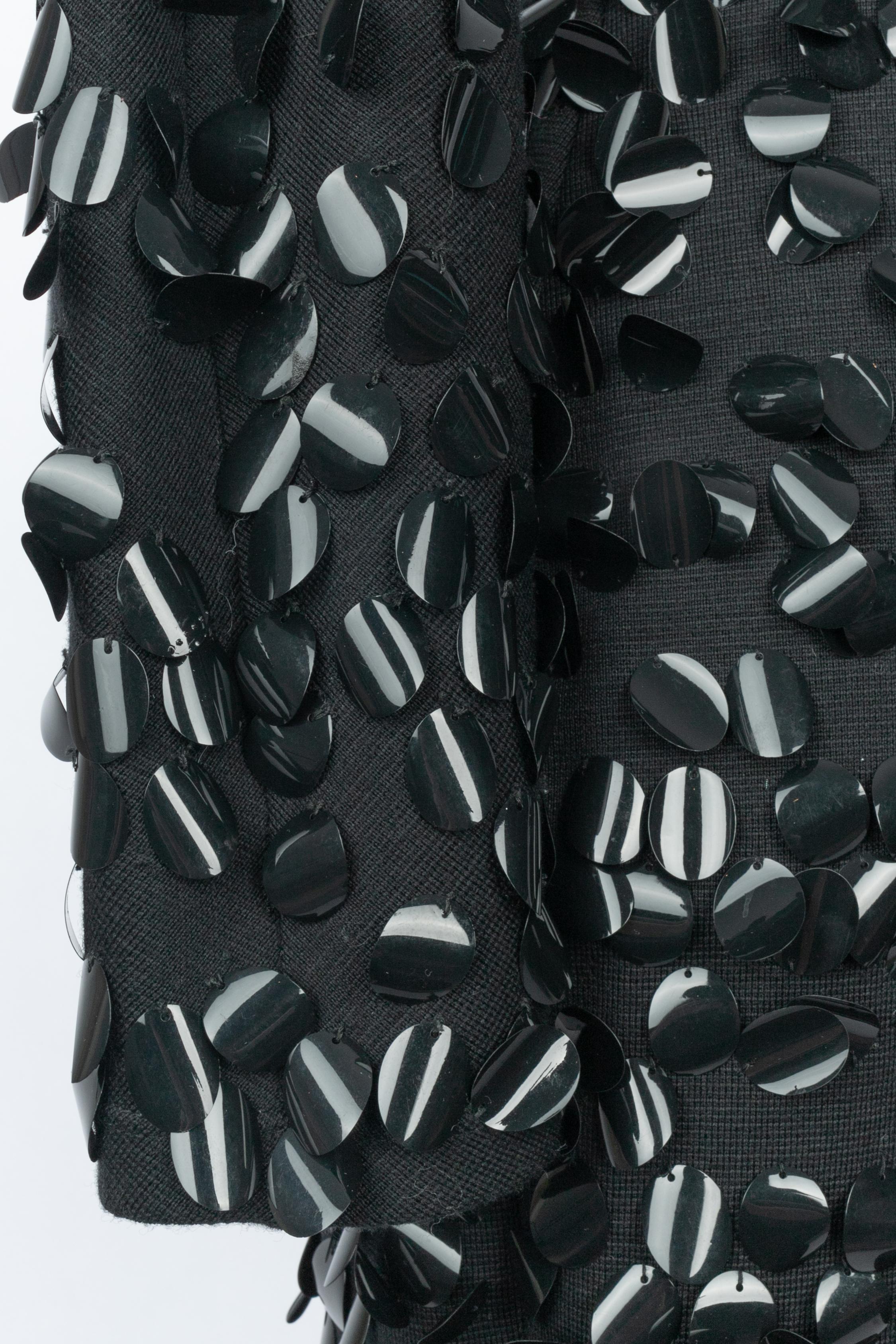 Gianni Versace abito con paillettes Couture in vendita 2