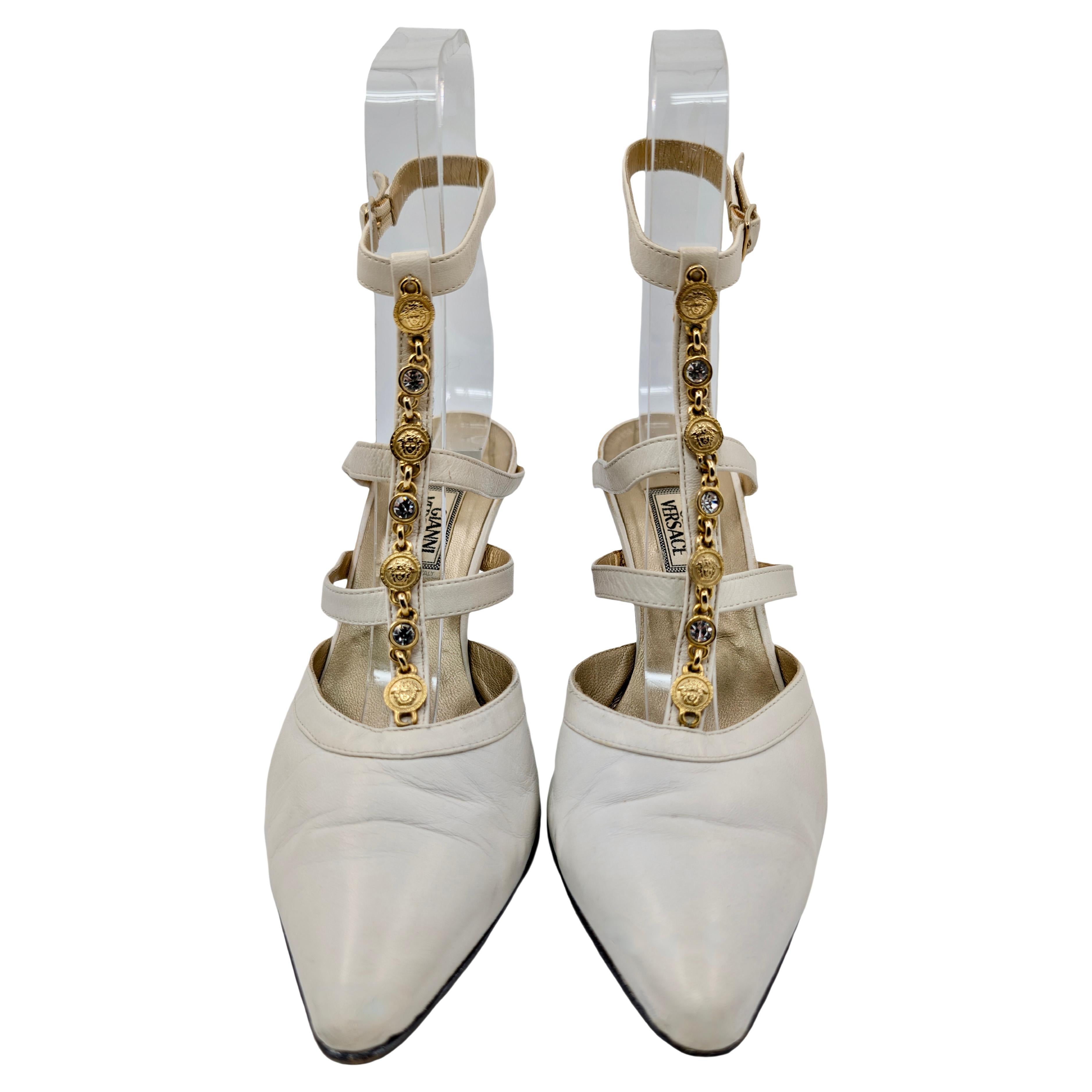 Chaussures Gianni Versace années 90 en vente