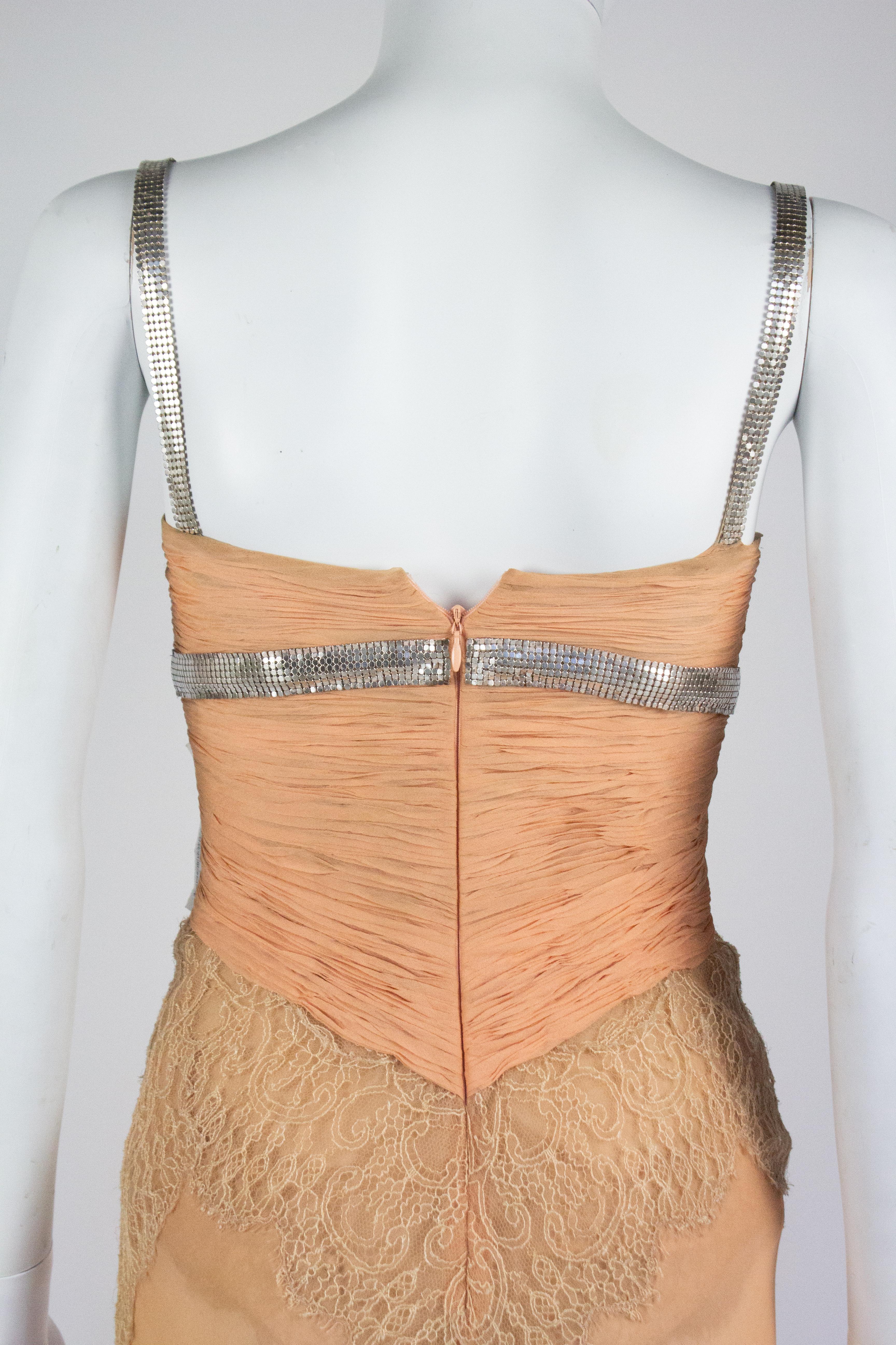Gianni Versace Silk Dress, S/S 2003 For Sale 2