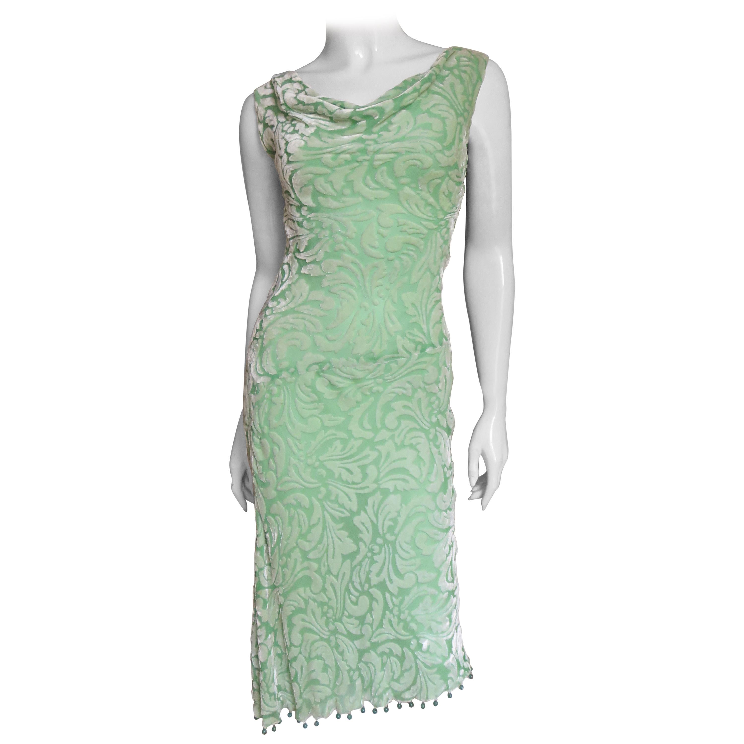 versace velvet dress