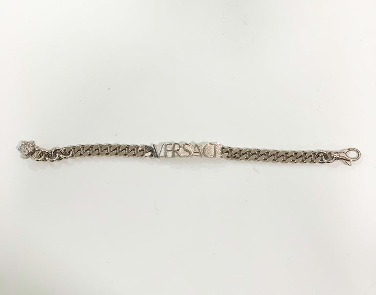 Gianni Versace silver tone Versace bracelet For Sale at 1stDibs ...