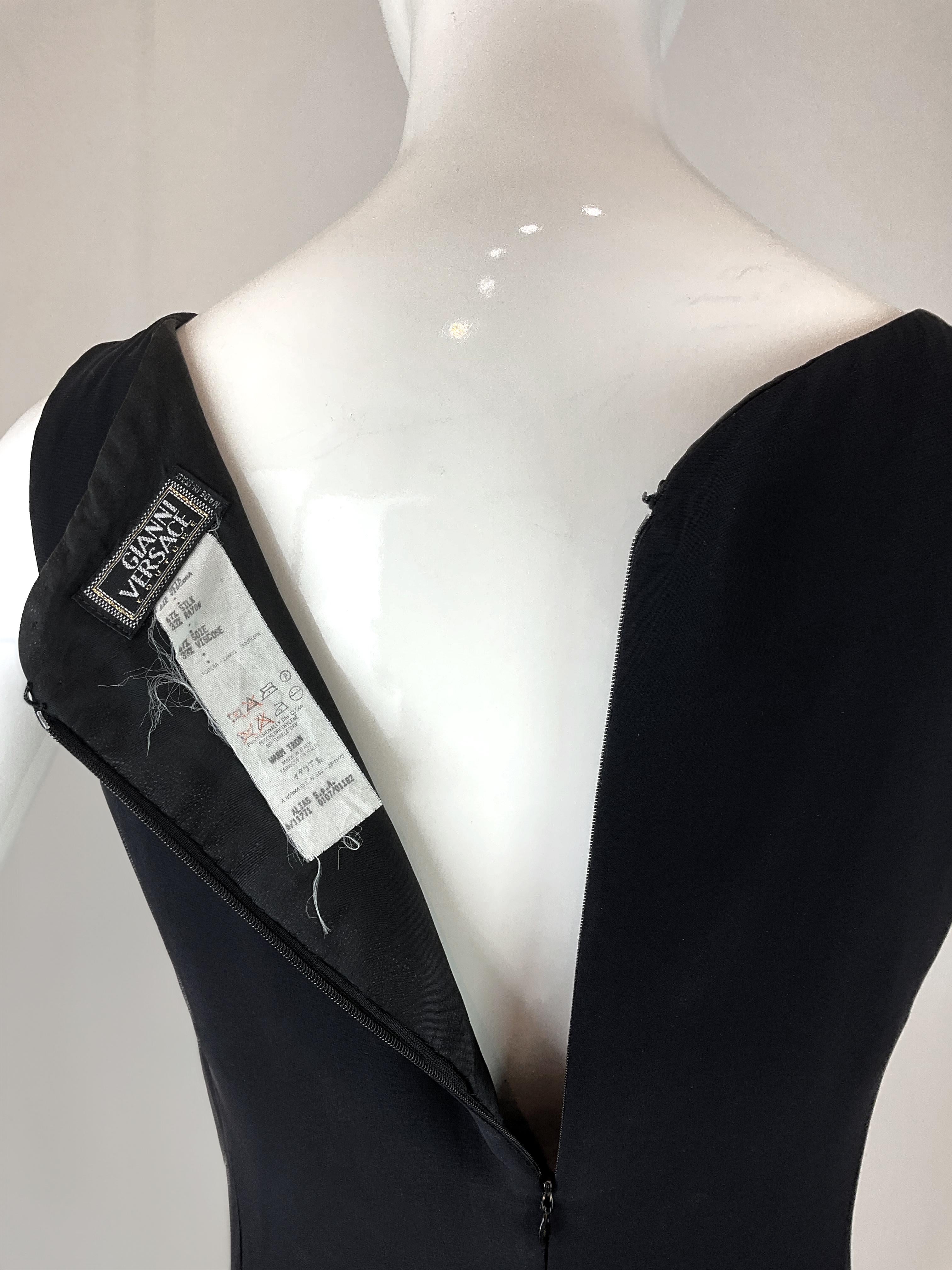 Gianni Versace Spring/Summer S/S 1996 Runway Dress as seen on Princess Diana For Sale 2