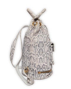 Gianni Versace SS1992 Python Skin Backpack