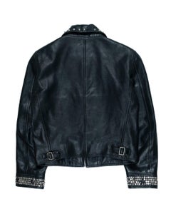 Gianni Versace Studded Leather Jacket