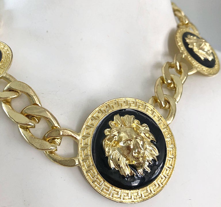 Versace logo choker Clearance