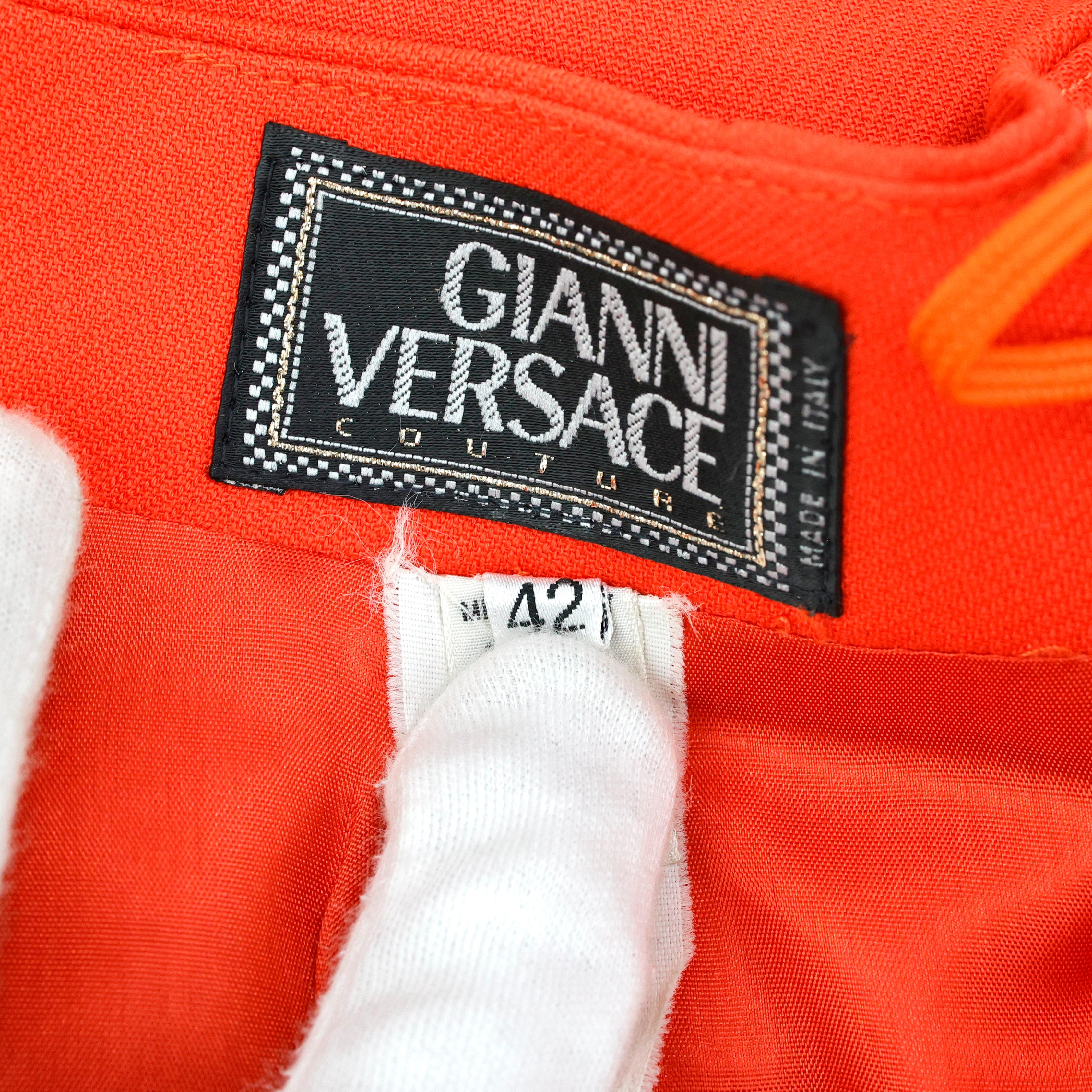Abito / Tailleur (giacca e gonna) in lana di Gianni Versace in vendita 1