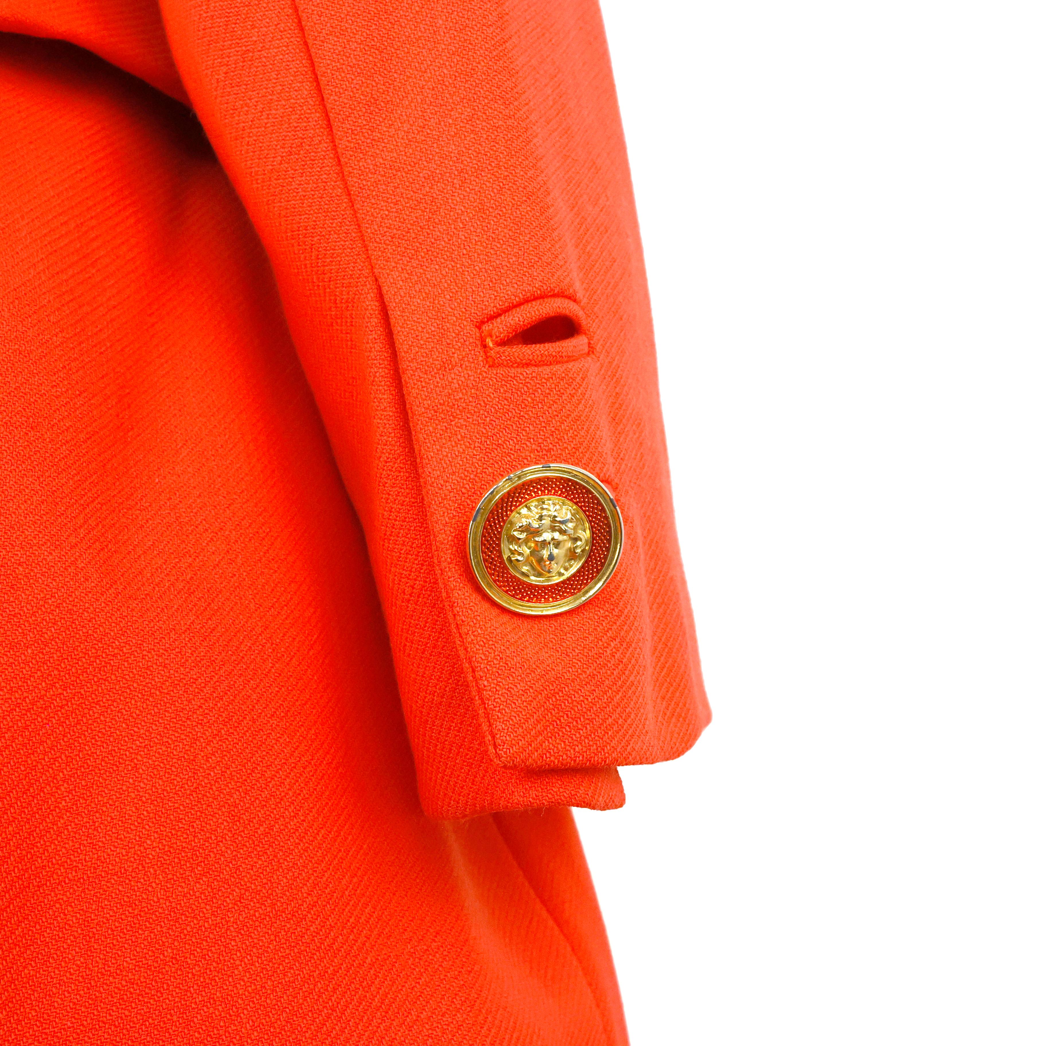 Abito / Tailleur (giacca e gonna) in lana di Gianni Versace in vendita 4