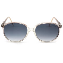 Gianni Versace sunglasses translucent grey
