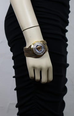 GIANNI VERSACE VANITAS Bi Tone Multi Chain Medusa Bracelet