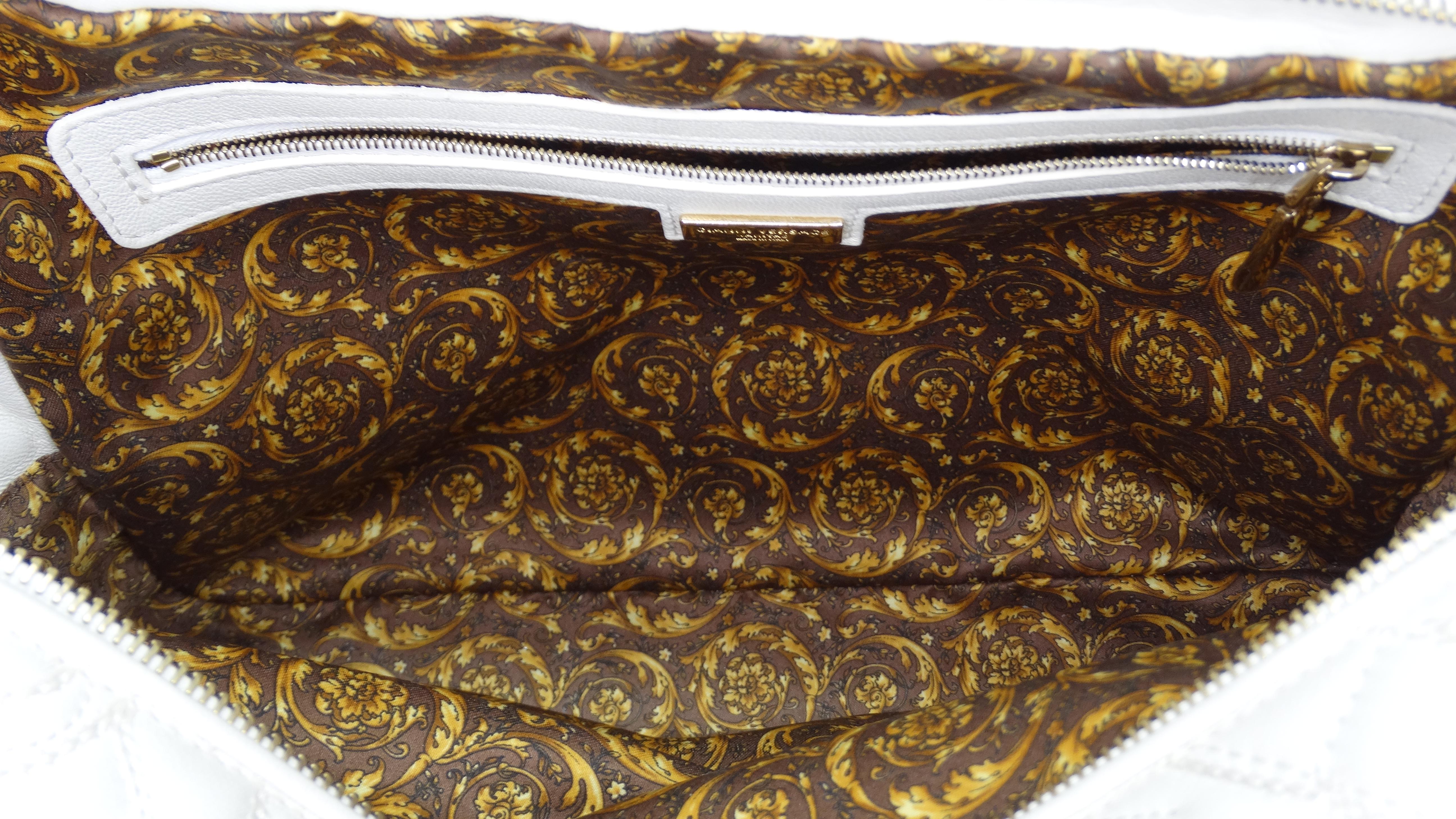 Gianni Versace Vanitas Quilted Handbag For Sale 2