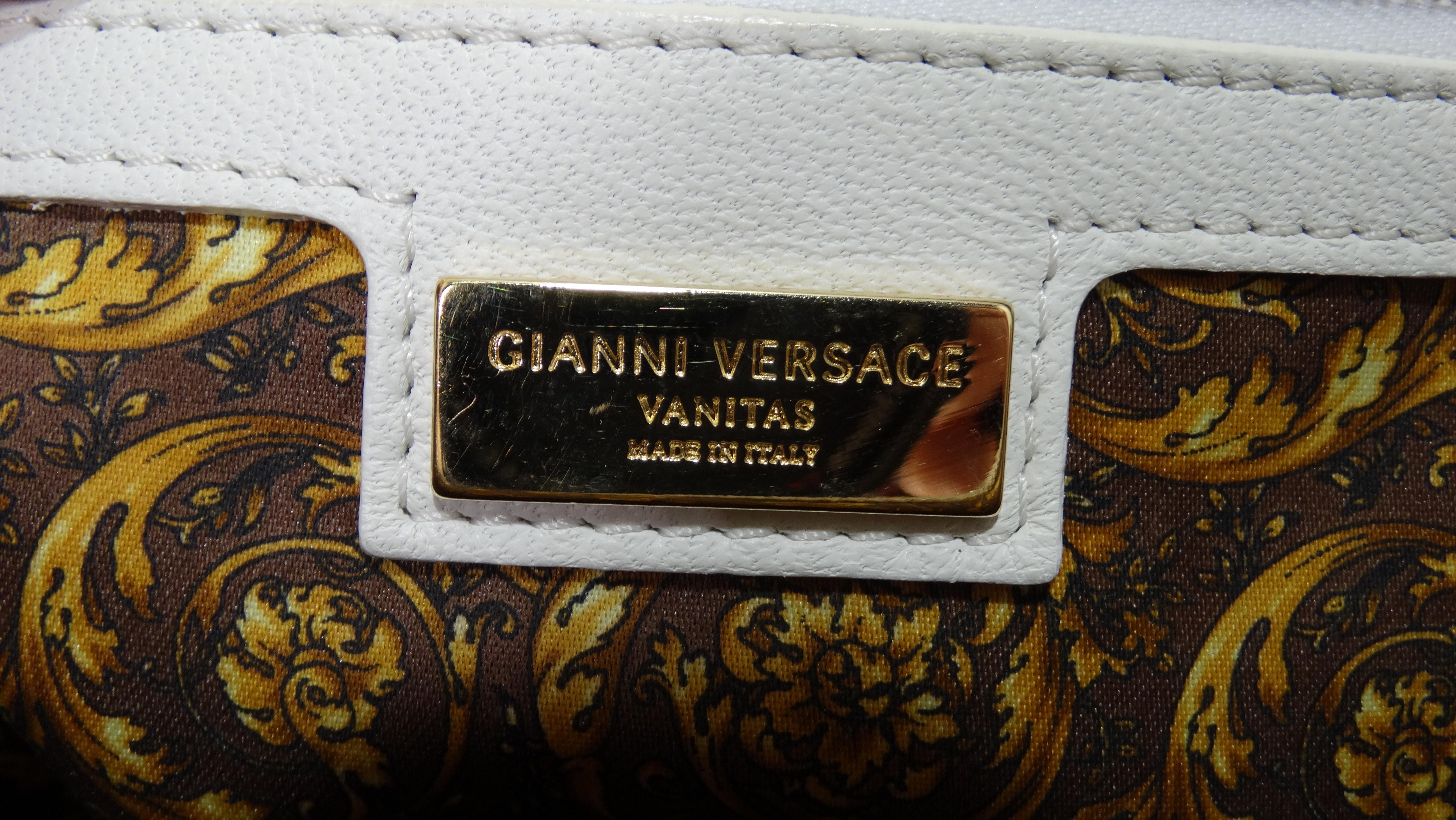 Gianni Versace Vanitas Quilted Handbag In Good Condition For Sale In Scottsdale, AZ