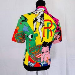 Gianni Versace, Versace Jeans Couture jacket Betty Boop vintage 1991