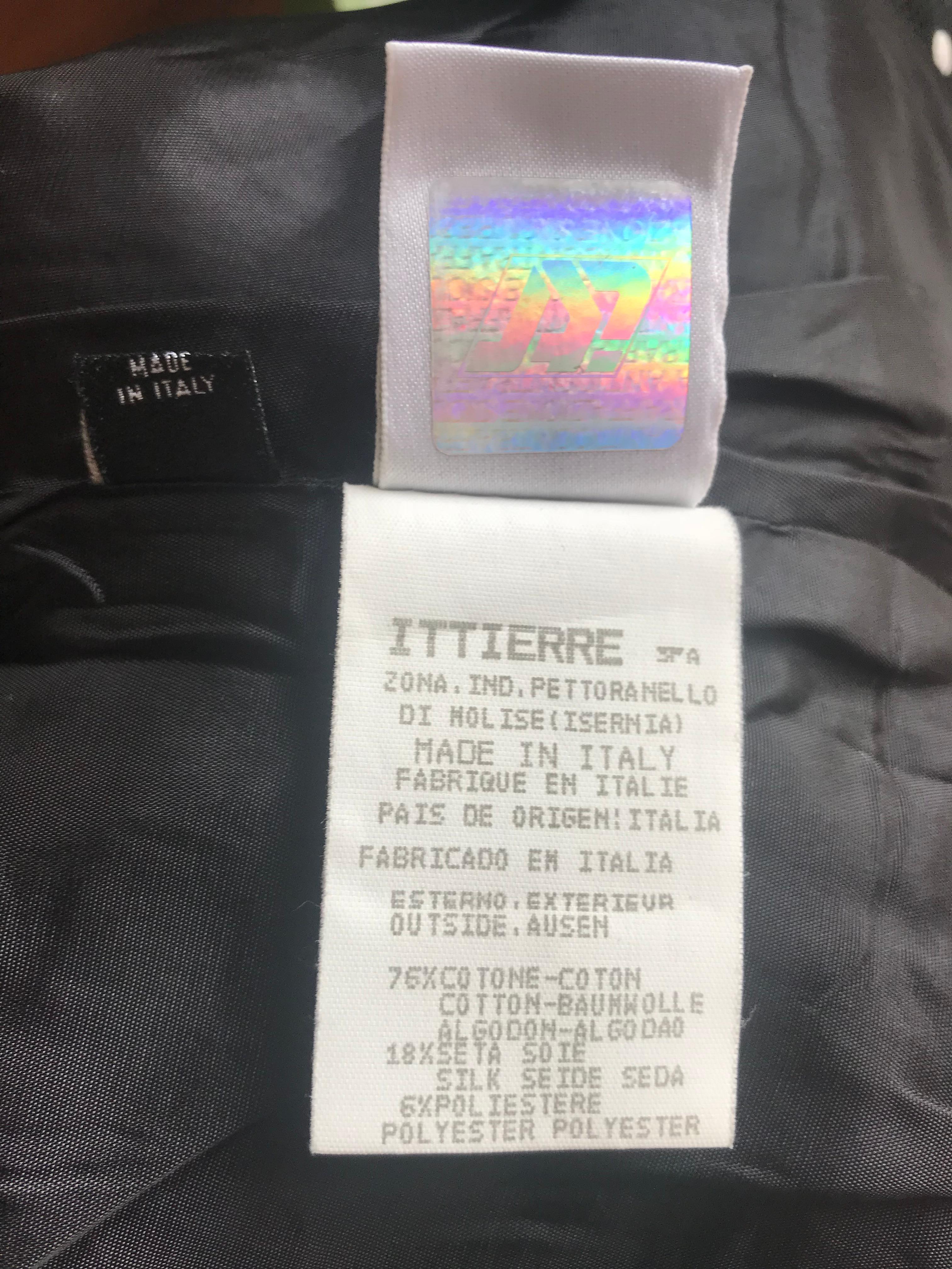 Gianni Versace Giacca a Dot Dot Dot Anni '90 in vendita 1