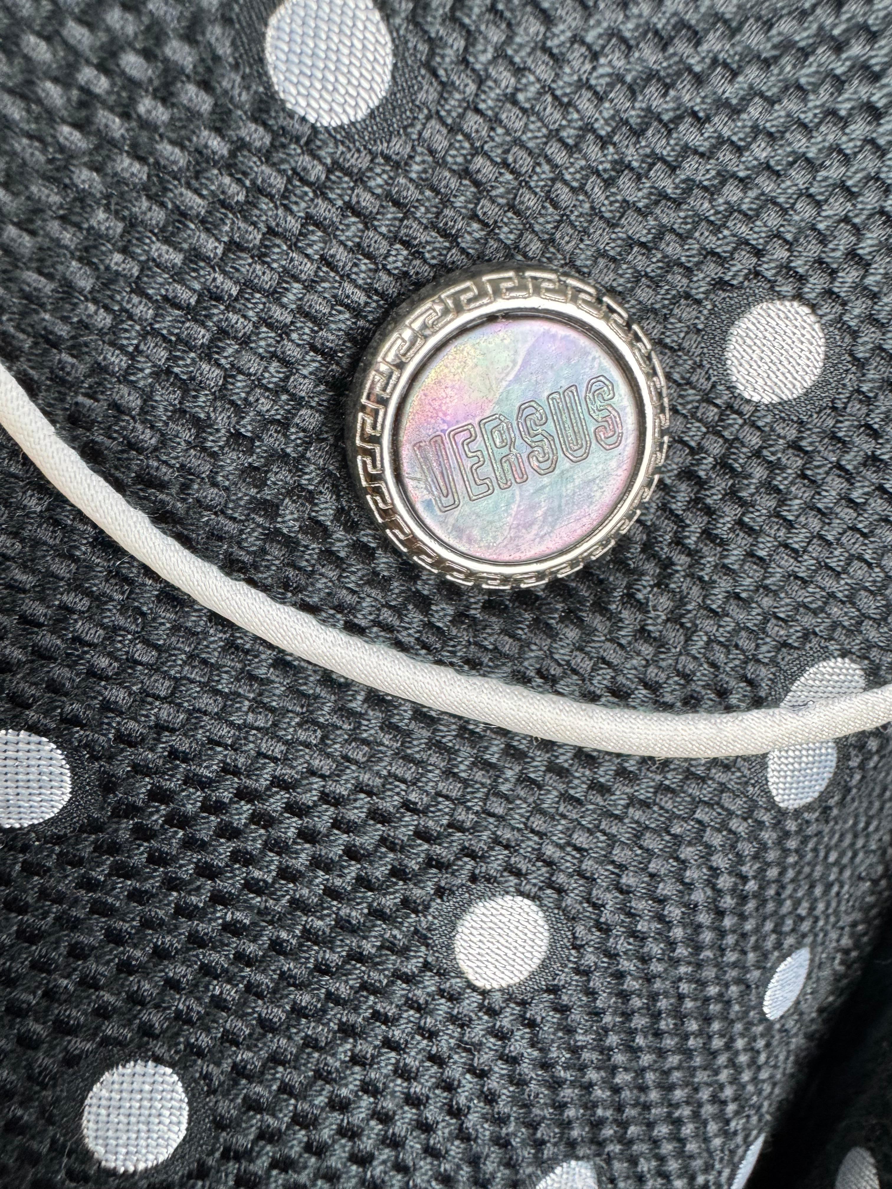 Gianni Versace Giacca a Dot Dot Dot Anni '90 in vendita 4