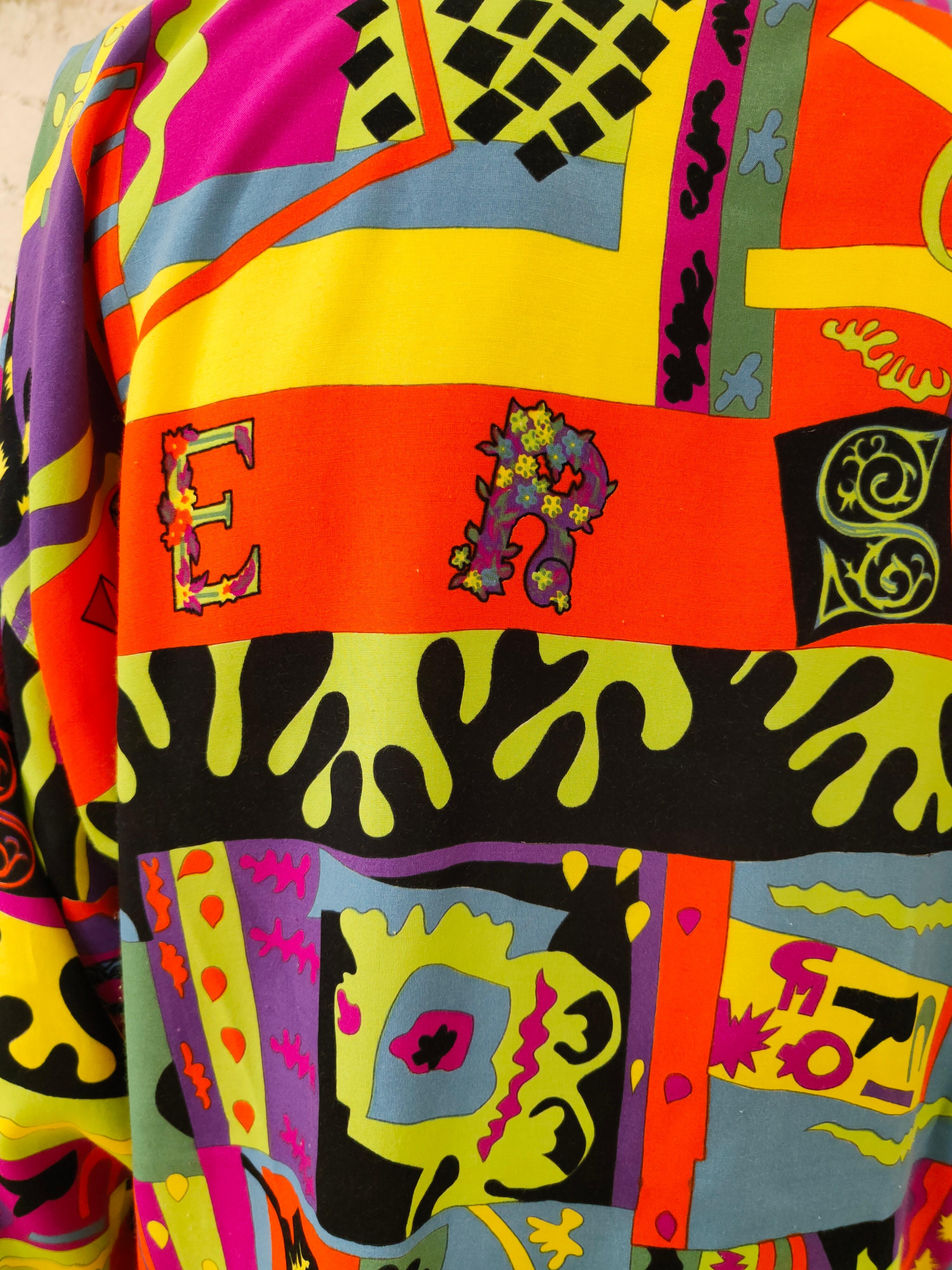 Gianni Versace Versus multicoloured shirt 3