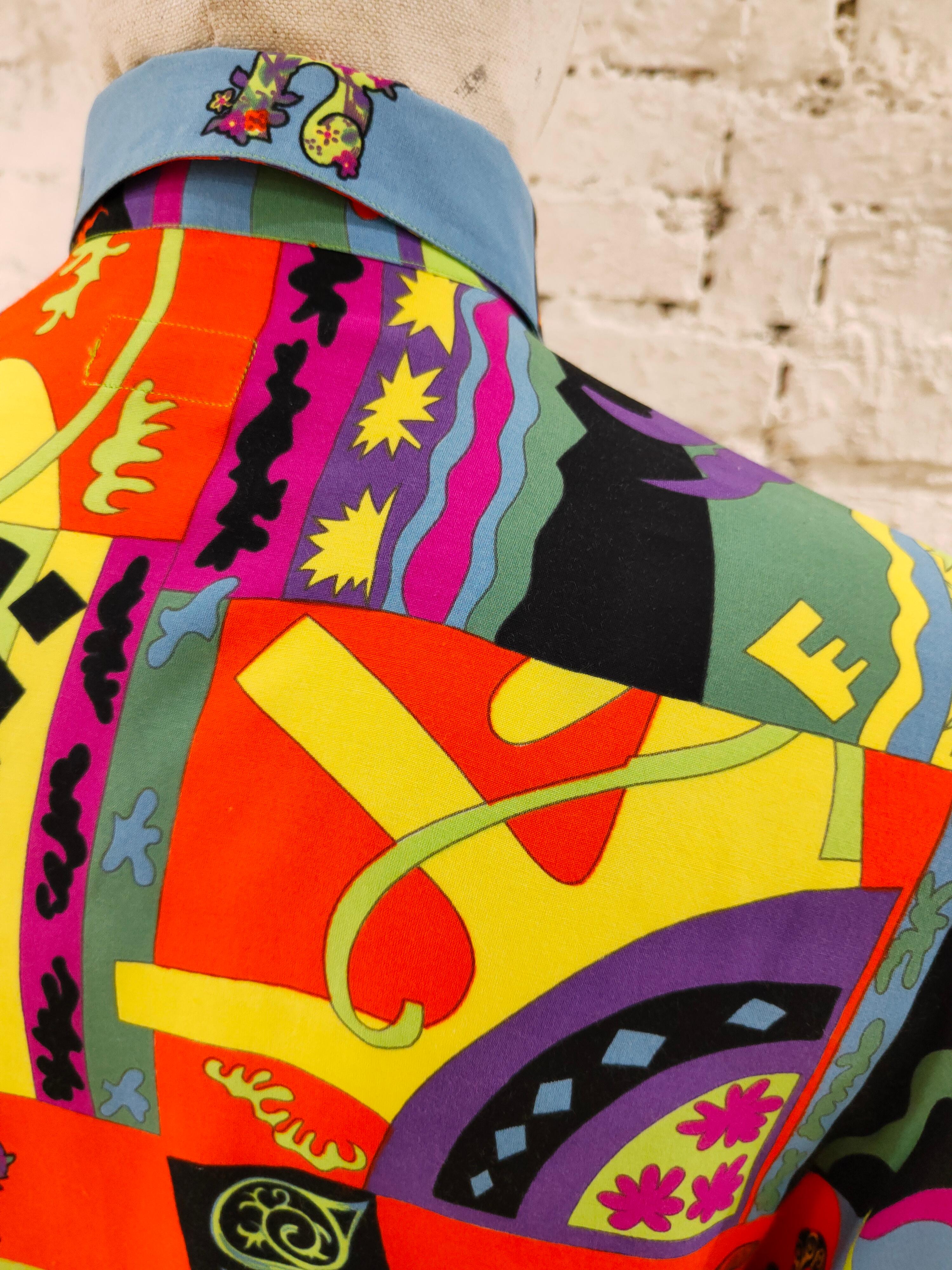 Gianni Versace Versus multicoloured shirt 4