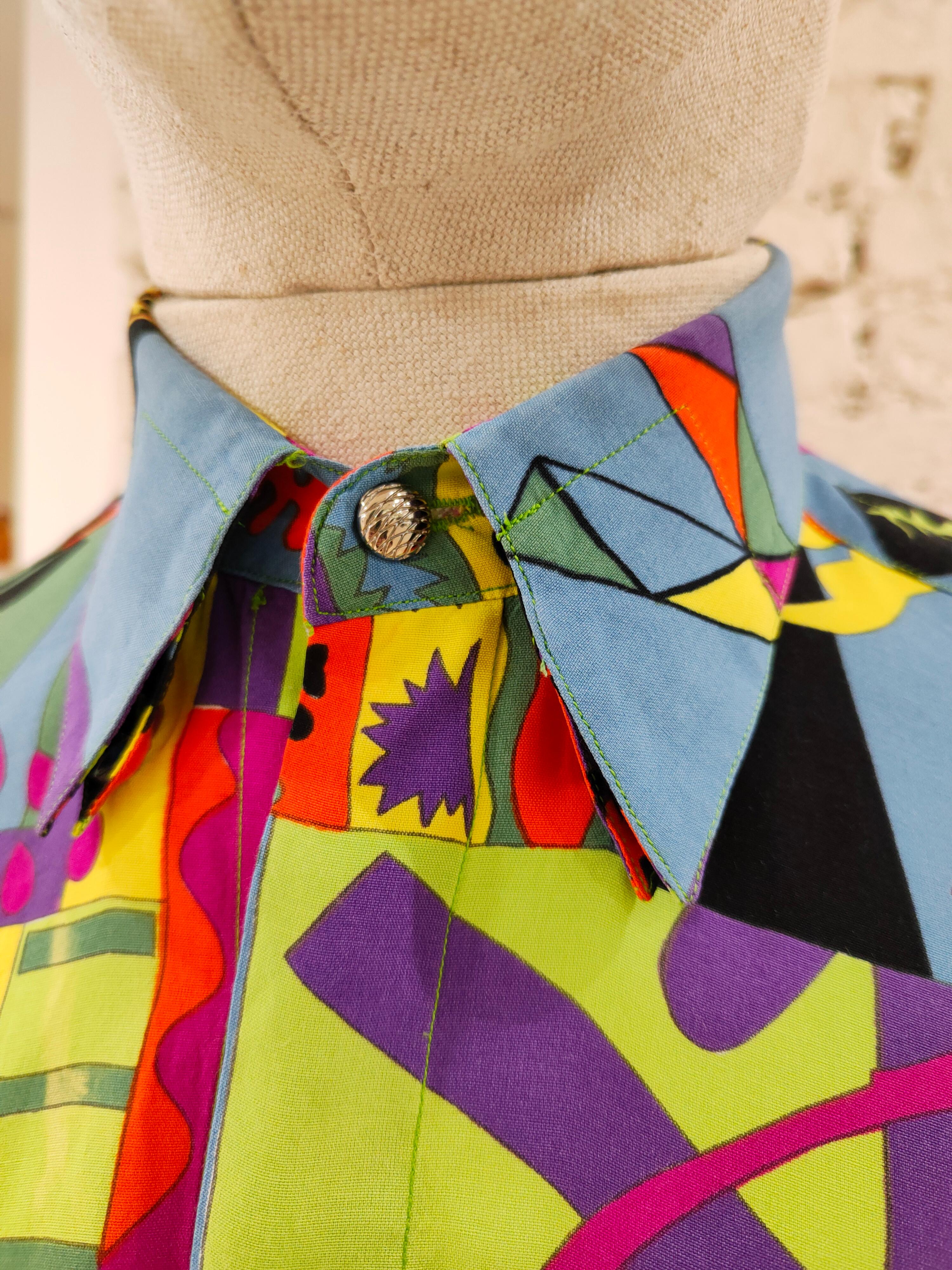 Gianni Versace Versus multicoloured shirt 1