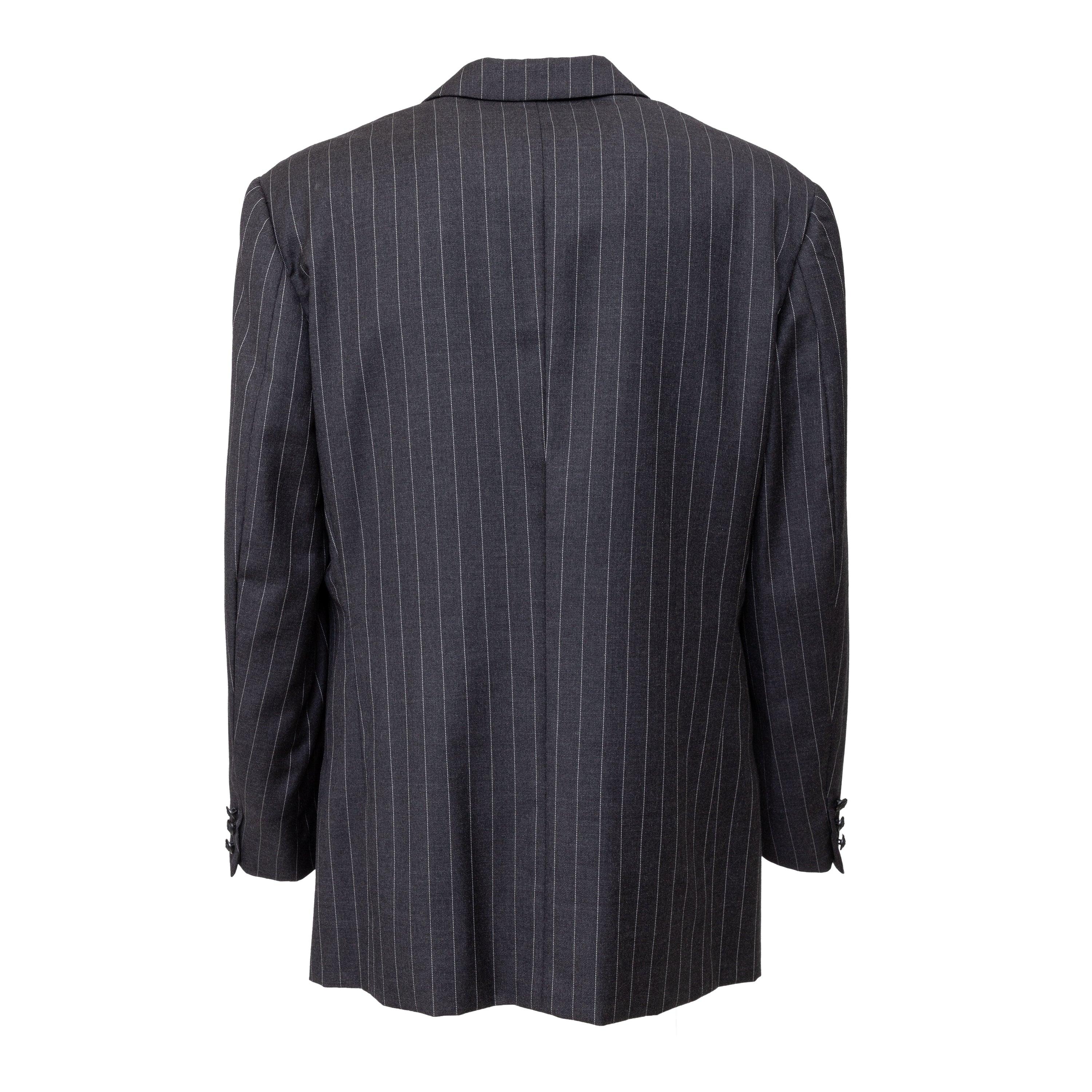 Black Gianni Versace Versus Suit with Vest - '90s For Sale