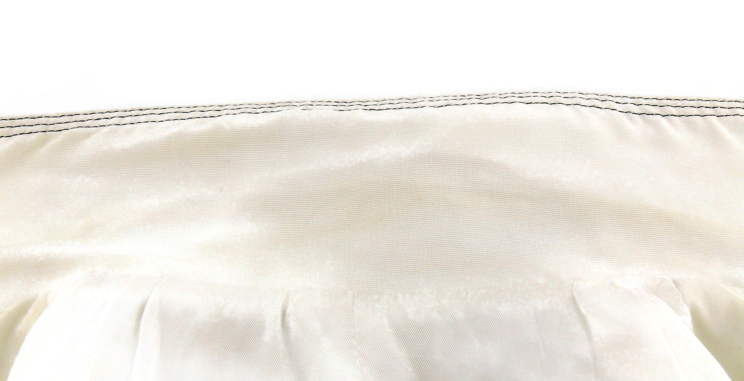 Gianni Versace Versus - Ensemble veste et jupe blanche vintage avec détails occidentaux en vente 13