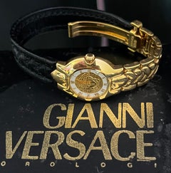 GIANNI VERSACE LIMITED EDITION 18K GOLD MEDUSA Watch #104