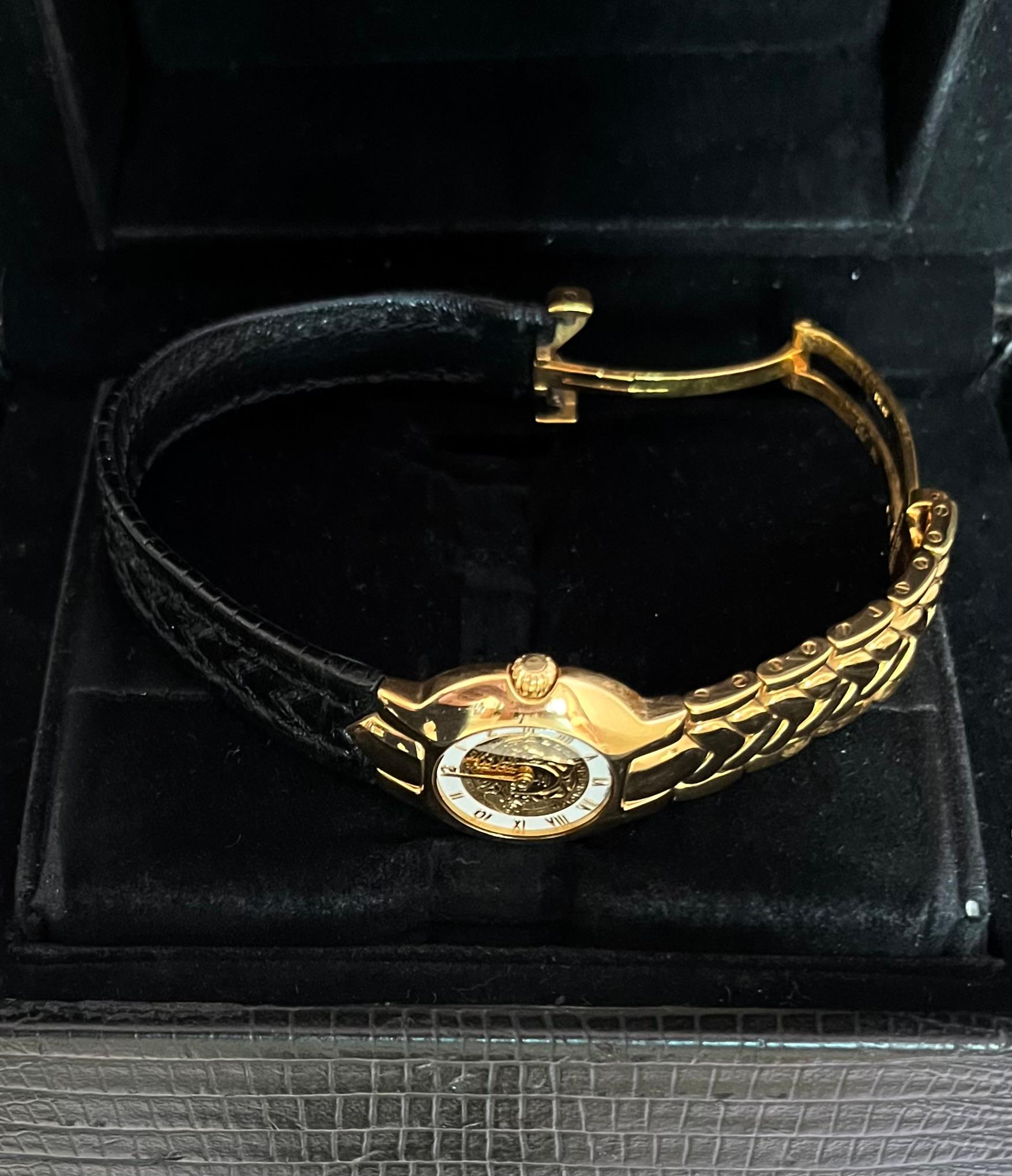 jaques richal 18k gold plated