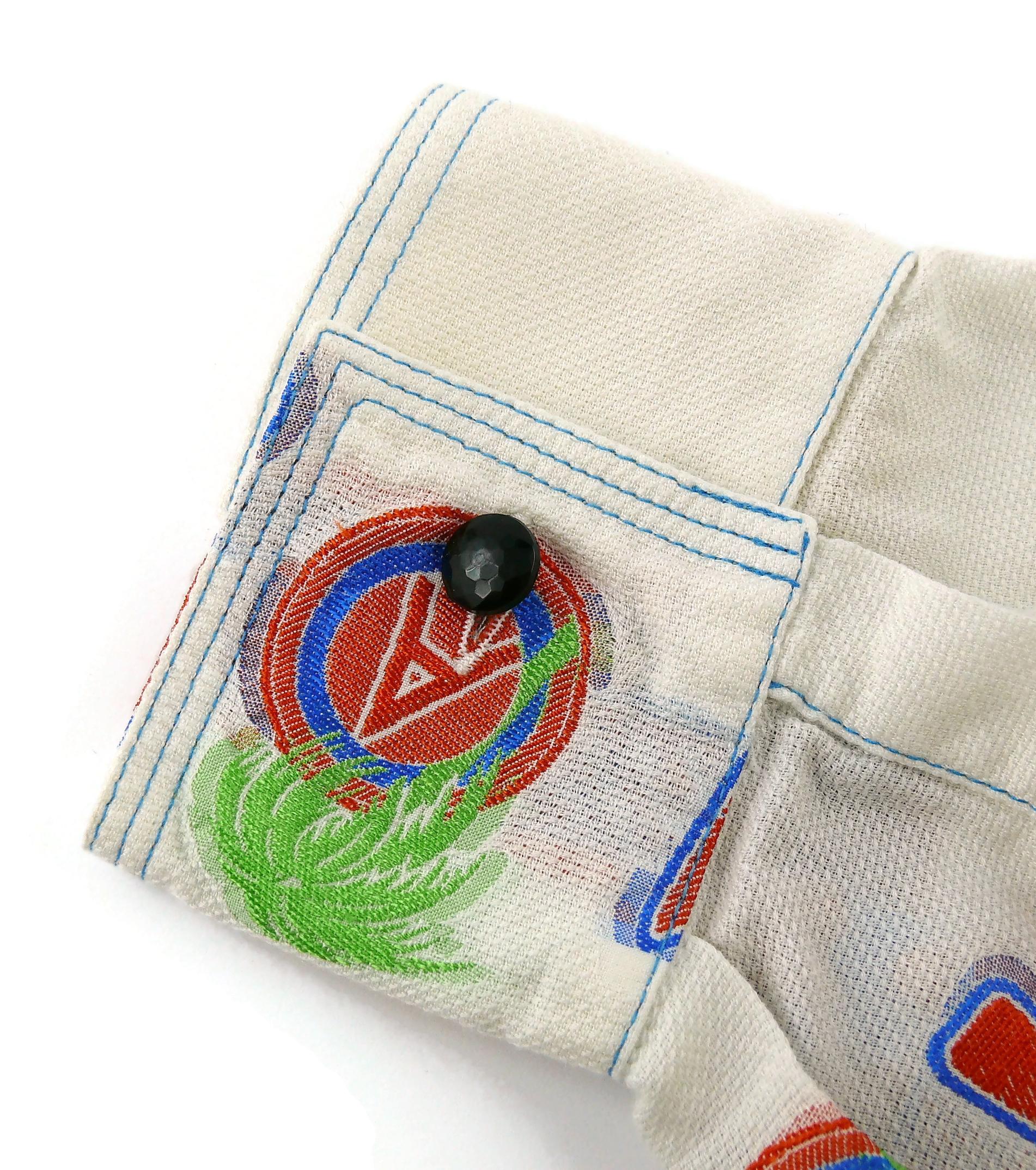 Chemise vintage Gianni Versace Miami des années 1990 en vente 4