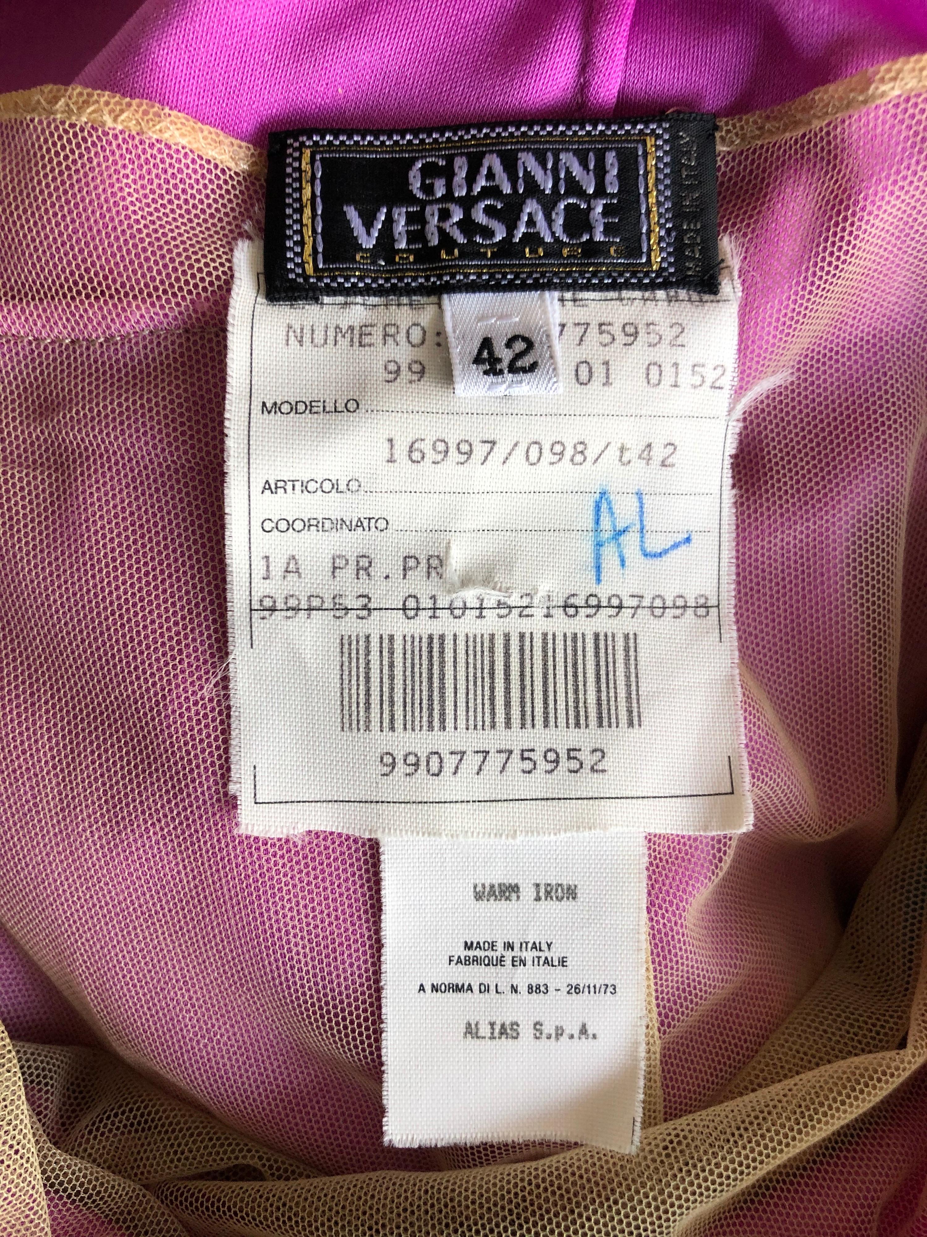 versace gowns for sale