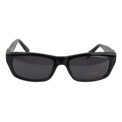 Gianni Versace Vintage Negro Menta Gafas de sol unisex Mod. 291/A Col 852