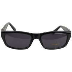 Gianni Versace Vintage Black Sunglasses Mod. 291/A Col 852 New Old Stock