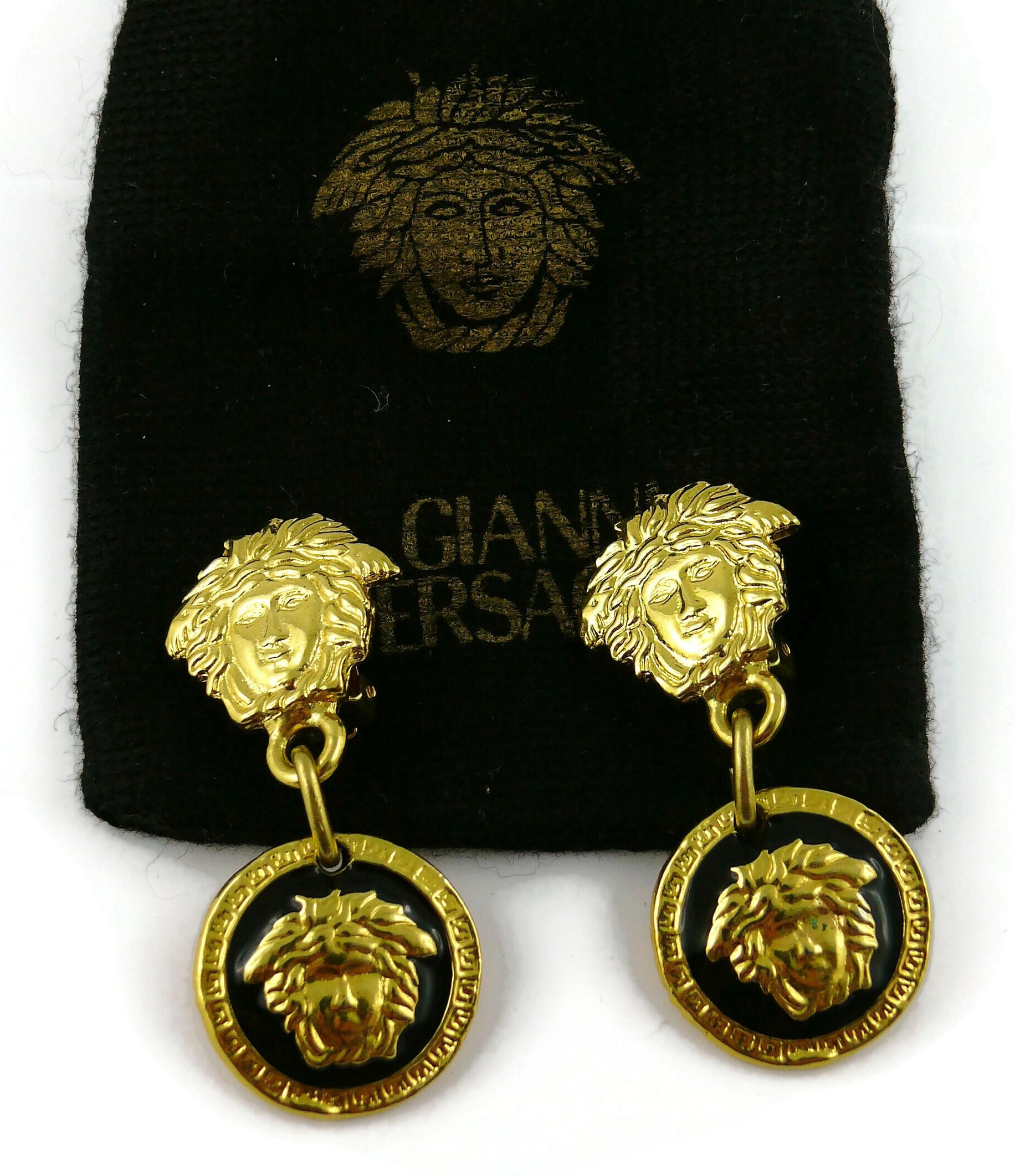 vintage versace earrings