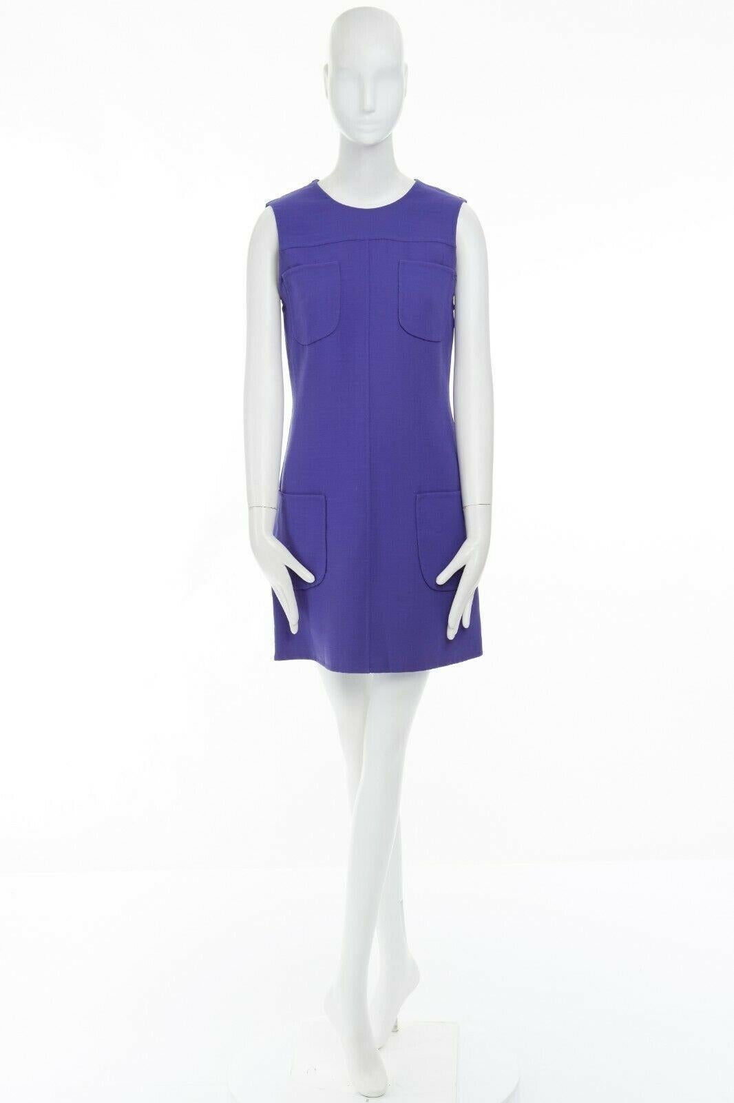 versace vintage blue one-shoulder asymmetric mini dress