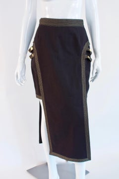 GIANNI VERSACE Vintage Bondage Skirt