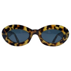 Gianni Versace Vintage Brown Medusa Sunglasses Mod. 415/C Col. 279