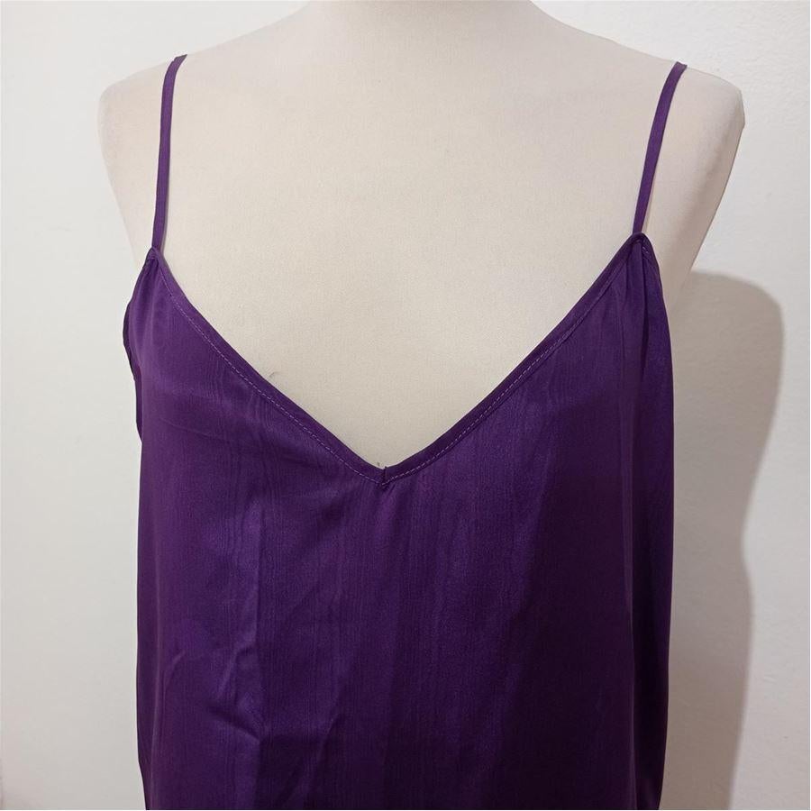 Purple Gianni Versace Vintage dress size 44