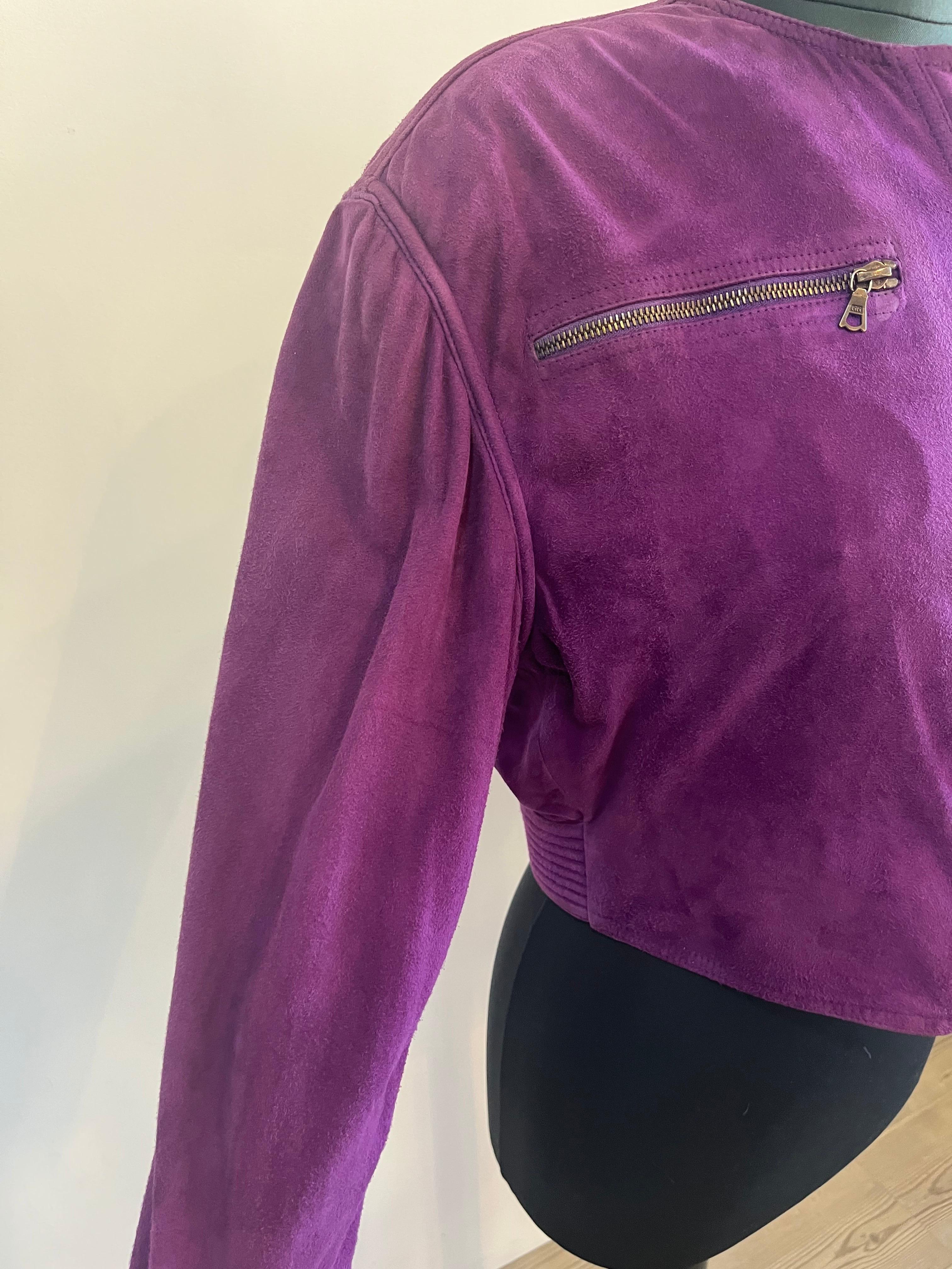 Gianni Versace vintage jacket from 80s In Good Condition For Sale In Carnate, IT