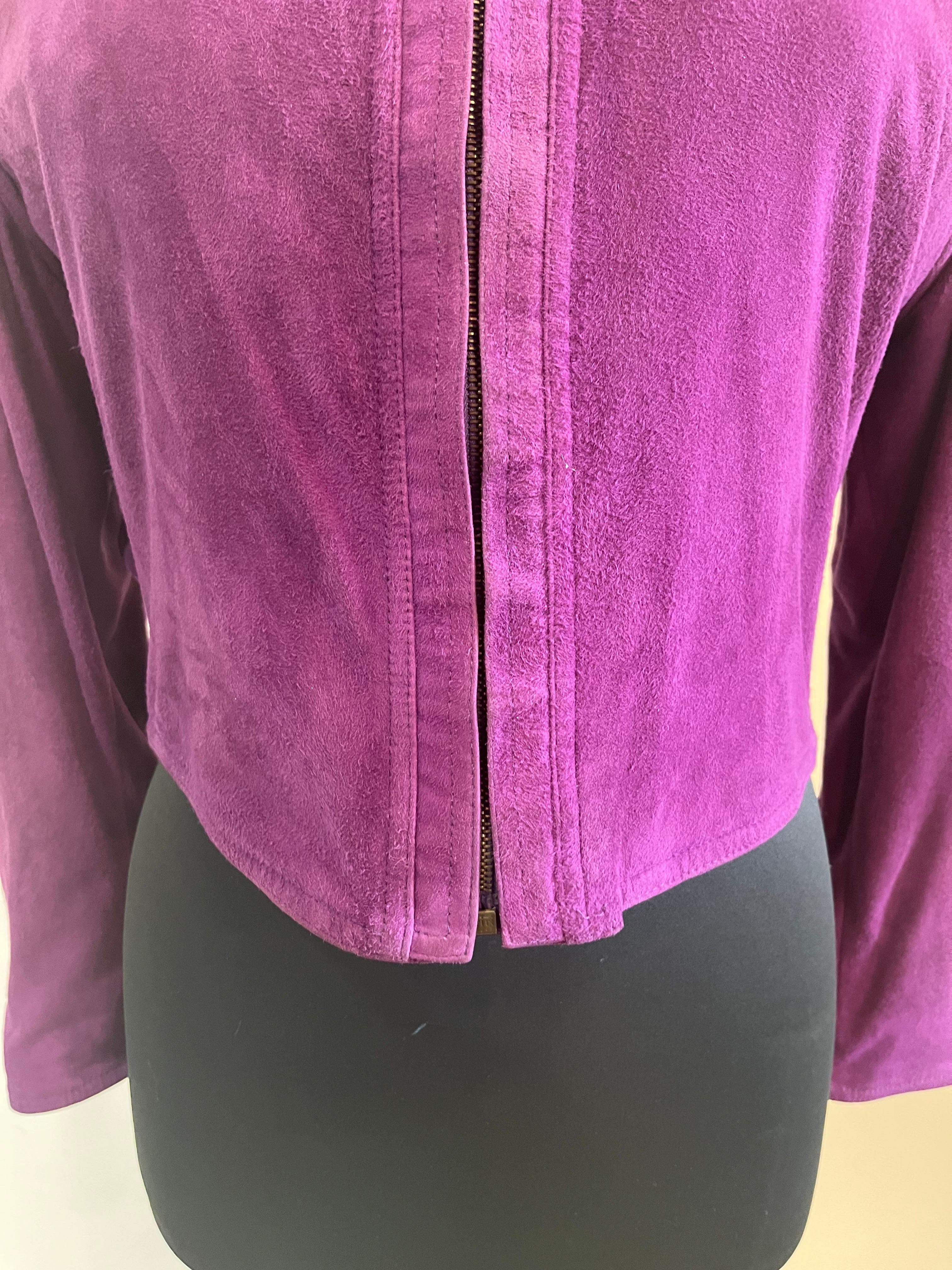 Gianni Versace vintage jacket from 80s For Sale 3