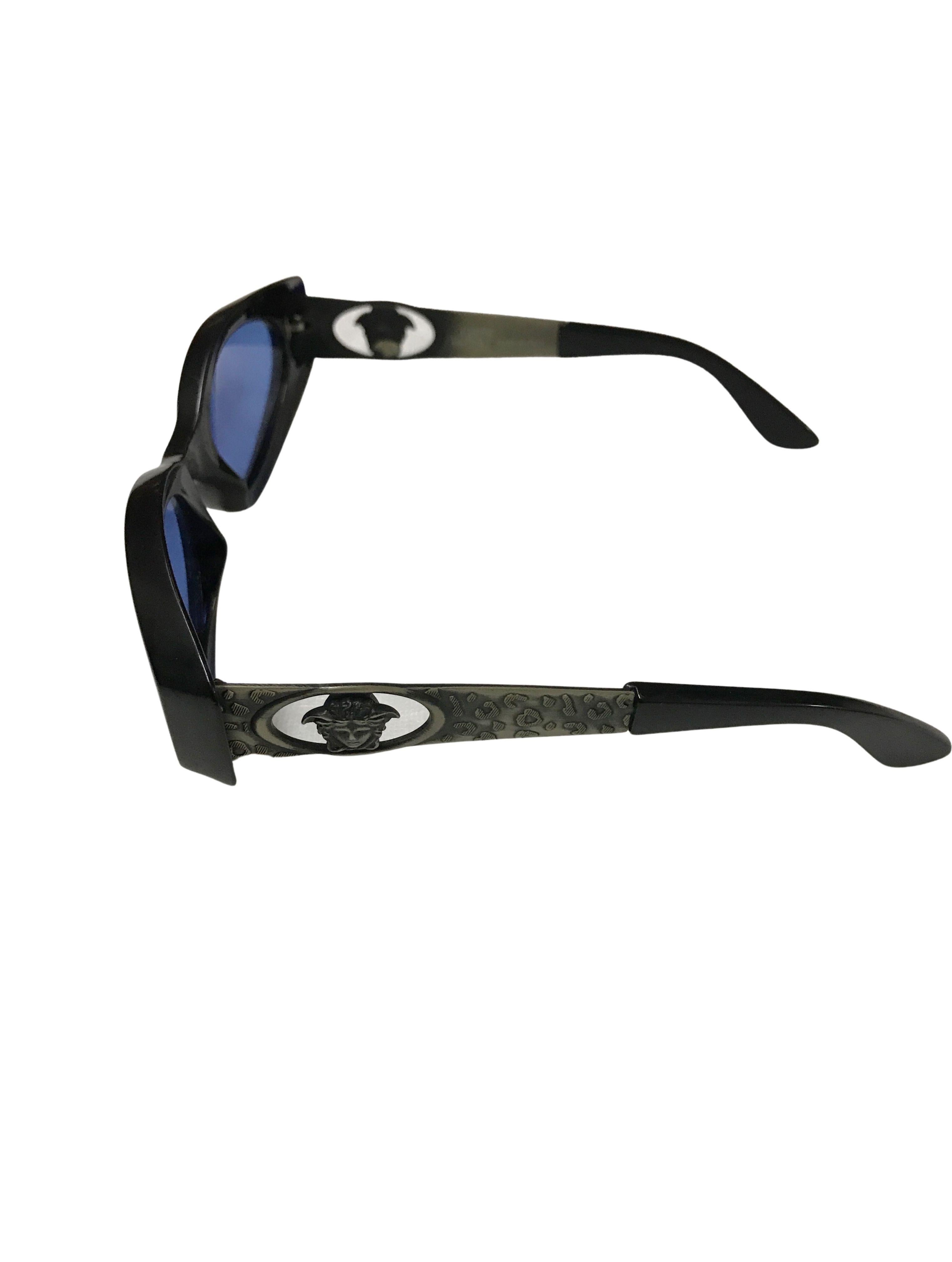 versace leopard sunglasses