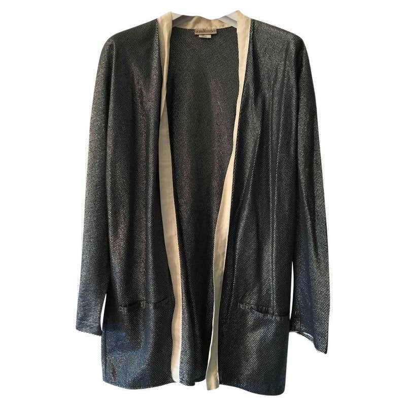 Gianni Versace 80s wool jacket For Sale at 1stDibs